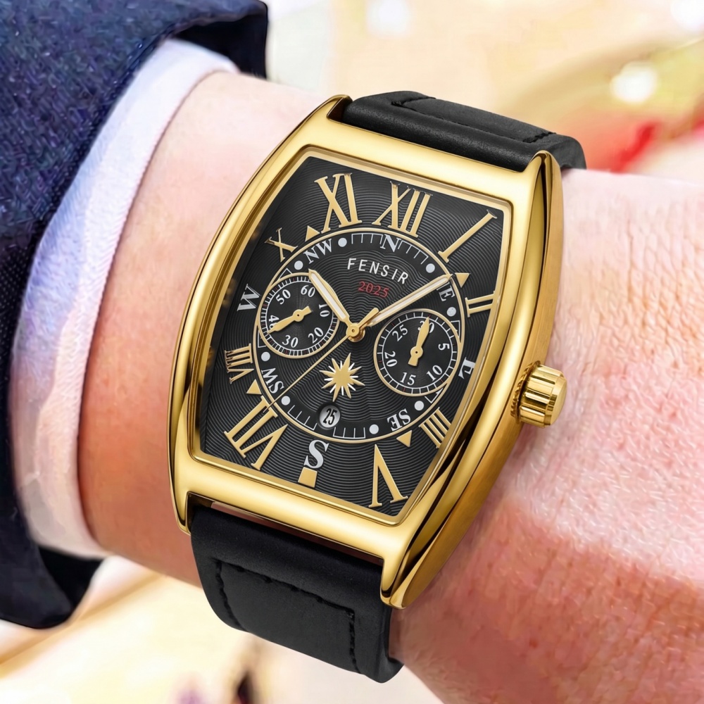 High-End Men's Watch with Barr - Men'S Vintage Formal Wear ulasan dan harga