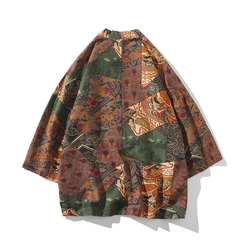 Ethnic Style Print Yukata Men  - Men'S Ethnic & Formal Designer Wear Studio S ulasan dan harga